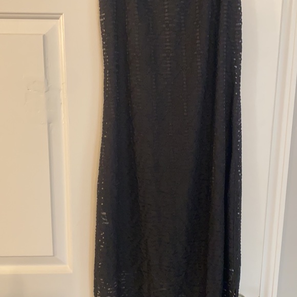 NWOT black maxi dress- size xs - Picture 2 of 2